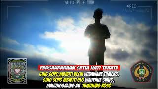 Story WA - Jurus IPSI PSHT bagian 1 (temu rose)