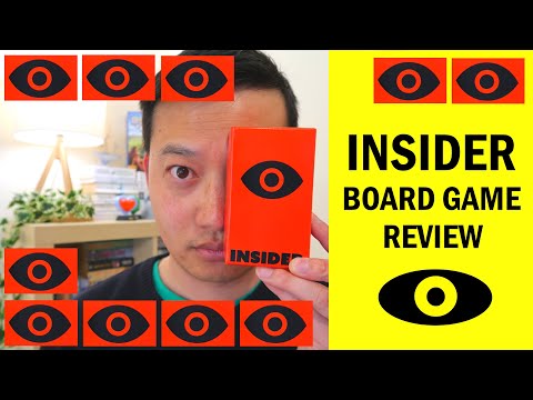 Insider Board Game Review | 20 Questions & Among Us Had A Baby | Top Party Games