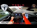 Tesla Model S 90D TOP SPEED & ACCELERATION (0 - 100) REVIEW on German Autobahn / POV by NoLimit4U