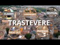 Rome Trastevere District 🇮🇹 Nightlife, Food, Shopping &amp; More Mp3 Song