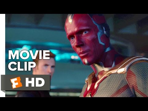 Avengers: Age of Ultron Movie CLIP - Vision Lifts Hammer (2015) - Chris Hemsworth Movie HD