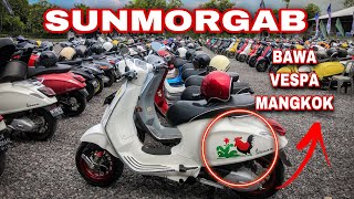 KETIKA 400 LEBIH VESPA MATIC TURUN KE JALAN  | JIK WAH CHANNEL