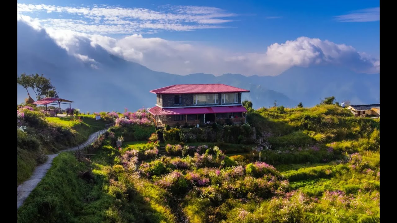A Secluded 3-Bedroom Mountain Villa in Kanatal with Panoramic Himalayan Views | SaffronStays