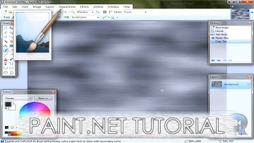 Paint.NET tutorial number 85 - Metal effect / texture