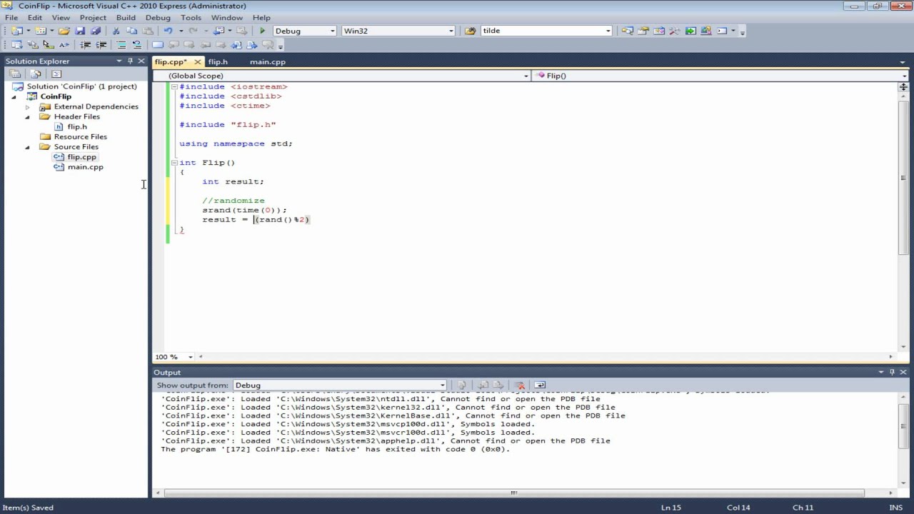 Speed Programming Coin Flip YouTube
