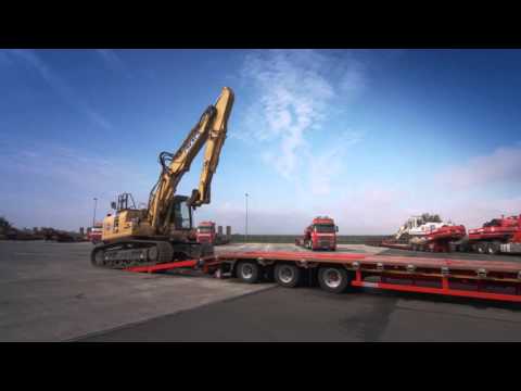 NICOLAS EuroFlex – Expert for the transport of public works equipment