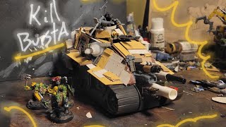 Kitbashed Ork kill bursta!!