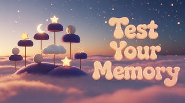 Memory Game | Train Your Visual Memory | Improve Your Concentration Skills