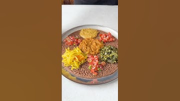Ethiopia’s National Dish 🇪🇹 Injera #shorts