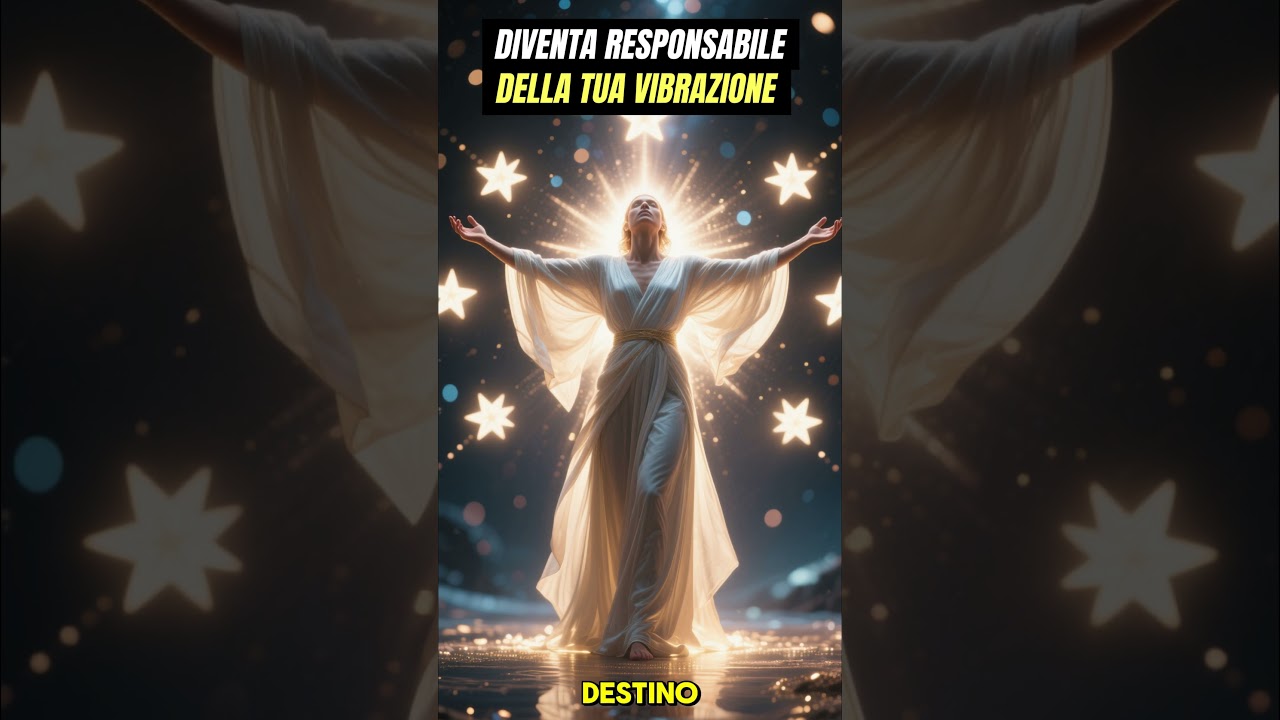 DIVENTA RESPONSABILE DELLA TUA VIBRAZIONE!