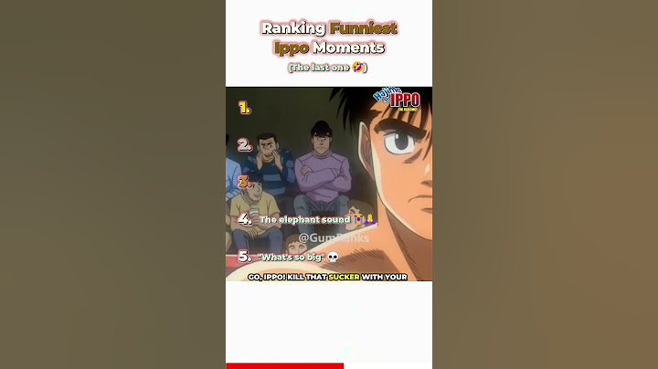 Ranking Funniest Ippo Moments 🥊😂🔥