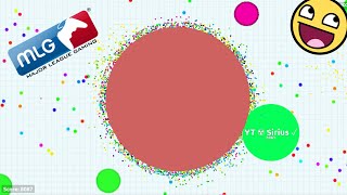 CRAZY AGARIO MOMENTS! - Best Moments Compilation