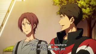 Free! Dive to the future : Sousuke teases Rin