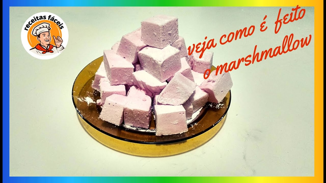 veja como é feito o marshmallow - YouTube