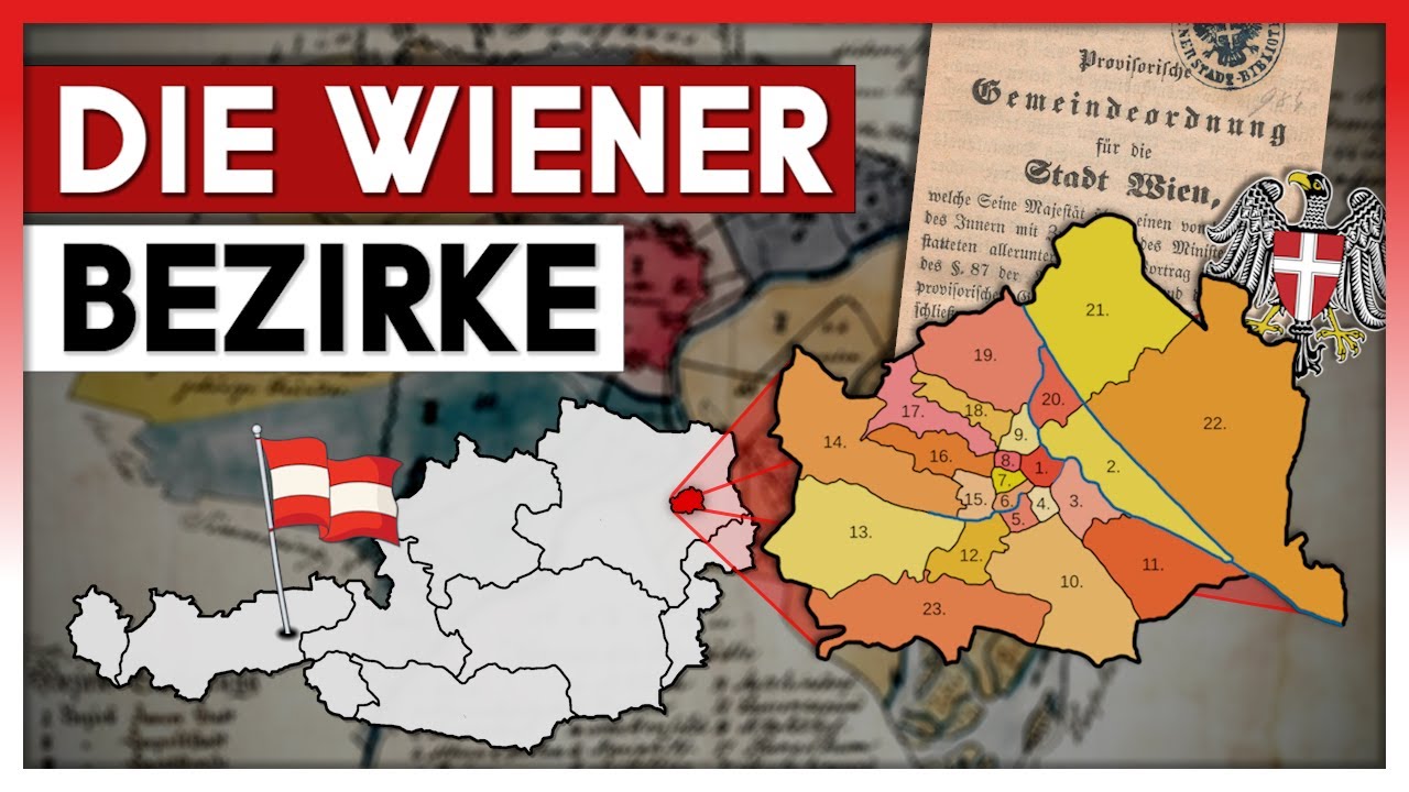 Wien und seine Bezirke [1850 bis 1954] | Das Entstehen der rot-weiß-roten Metropole [2.0]