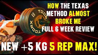 The Texas Method Nearly Broke Me 💀 6-Week Squat Program Review 💪 (+5kg 5 Rep Max PR!) #Squat #LegDay