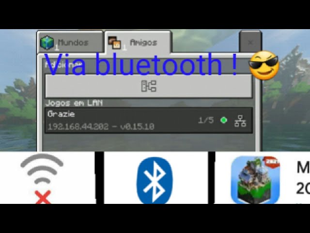 COMO JOGAR MINECRAFT MULTIPLAYER OFFLINE POCKET EDITION SEM NENHUM  APLICATIVO (WIFI + HOTSPOT) 2021 