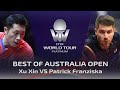 FULL MATCH - Xu Xin vs Patrick Franziska (2019) | BEST of Australia Open