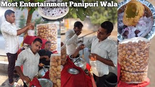 Surat Marvadi Man Selling Special Cold Panipuri | Surat Street Food | Surat Food | Wow Foodie