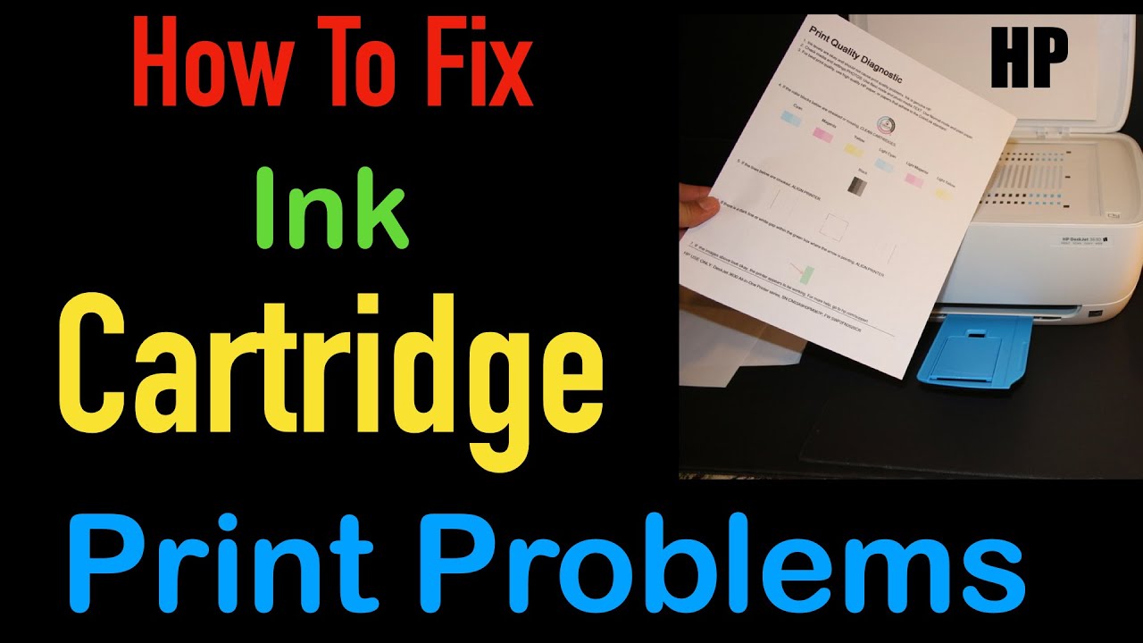 HP DeskJet Ink Cartridge Problems 2Simple Steps to Solve !! YouTube
