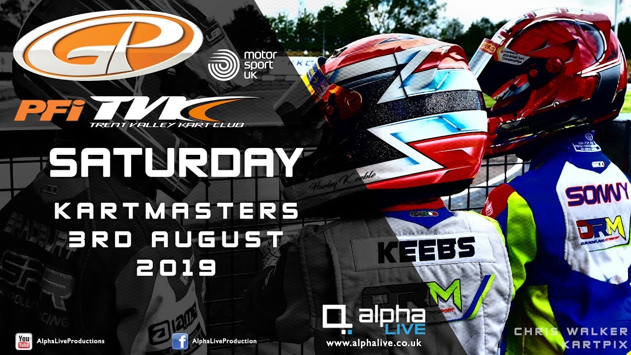 2019 Motorsport UK Kartmasters British Kart Grand Prix LIVE SATURDAY