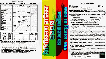 Class 10 Science and Technology Model Question 2080 | Specification Grid |