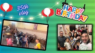 HAPPY BIRTHDAY 🎂  🥳 🎉 TO ME | SAURABH KHATRI | HARPREET KHATRI | SAURABH HARPREET VLOGS | 35 th vlog