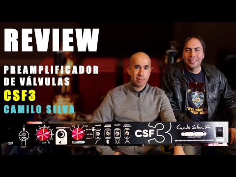 Preamplificador de micrófono a válvulas Camilo Silva CSF3 - Julio Monroy