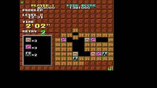 Puzznic(PC Engine) Level 8 2-1~4