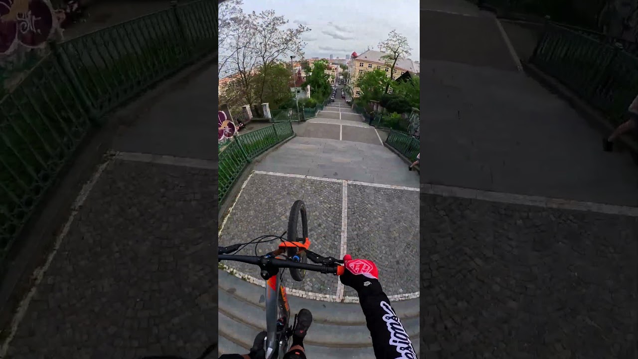 Satisfying MTB Stair Ride Martin Brza