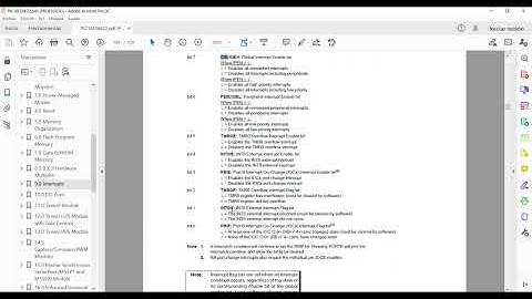 Curso ensamblador PIC #35 Interrupción Externa RB0  TABLAS #PIC #ASM #microchip #microcontrollers