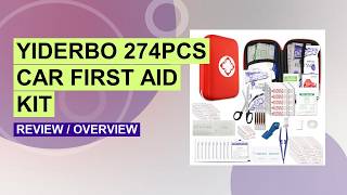 274-Piece YIDERBO First Aid Kit Review Ultimate Travel Outdoor Emergency Essentials