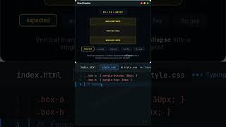 Margin Collapse: The Trap #coding  #frontendcourse #codelife #code #WebDesignInspiration