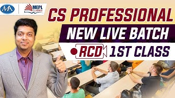 CS Professional Resolution of Corporate Dispute 1st class | Study directly from Institute mat