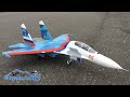 Gblyndens second flight of the eflite su30 twin 70mm edf jet