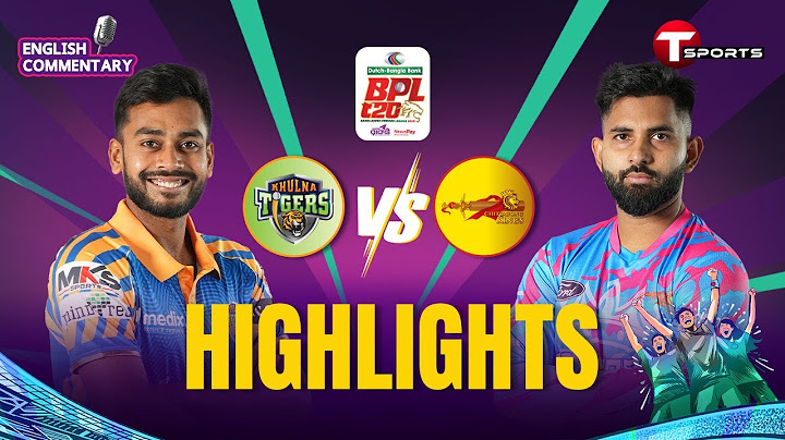 HIGHLIGHTS | Khulna Tigers vs Chittagong Kings, 2nd Qualifier | BPL 2025 | T Sports