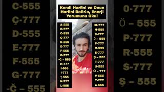 777 Kendi̇ni̇n Ve Onun Baş Harfi̇ni̇ Seç 555