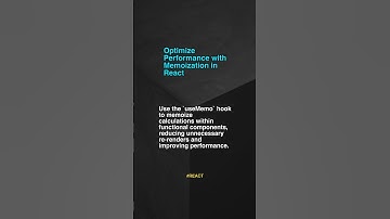 Optimize Performance With Memo