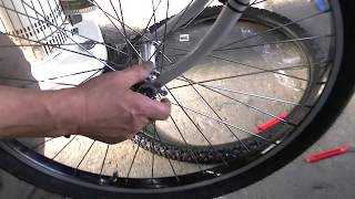 オーダーメイド自転車購入・スリックタイヤへ交換編 その２