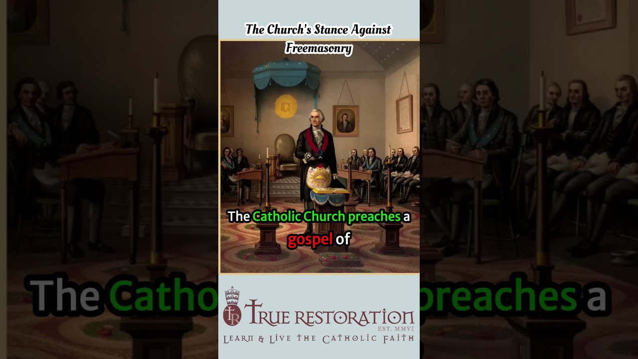 Bp. Dolan: The Church's Stance Against Freemasonry #traditionalcatholic #catholicchurch