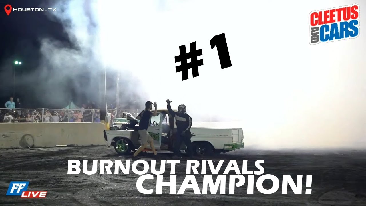 Cleetus and Cars Houston Burnout Rivals Champion 2021