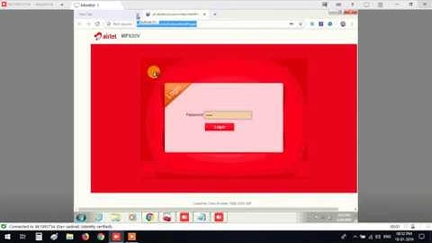 AIRTEL ZTE MODEM MF920V UNLOCKED BY UNLOCK CODE BY ANYDESK