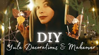 DIY Yule Decorations and Makeover