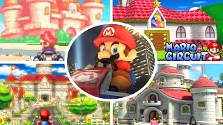 Evolution of Mario Circuit in Mario Kart (1992-2017)