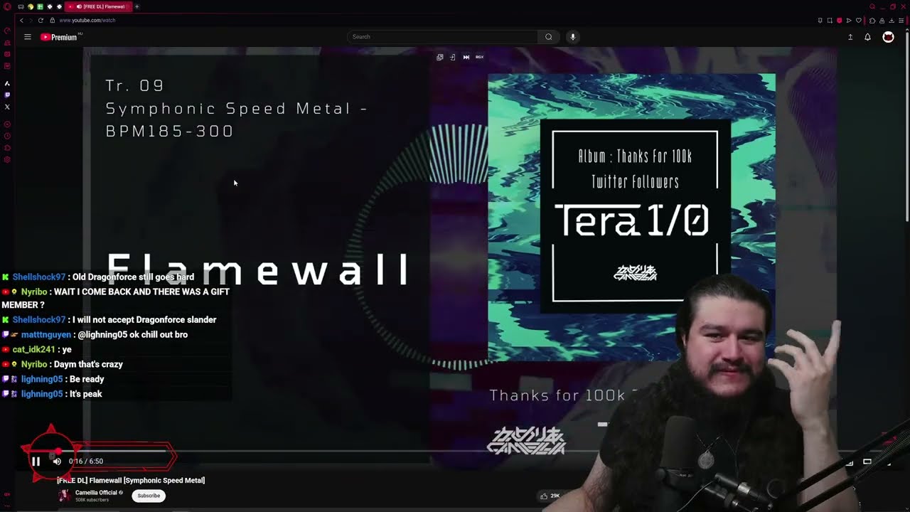 Анализируем трек «Flamewall» от Camellia (Geometry Dash) | LFA от Basterd (празднование 5 тыс. по...