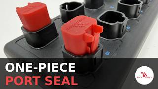 Socket Lock™ | Seal Unused DT-Style Ports in One Piece