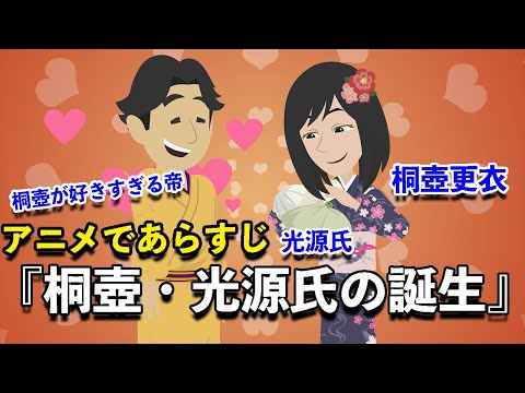 【アニメで古文】源氏物語・桐壺(あらすじまとめ)