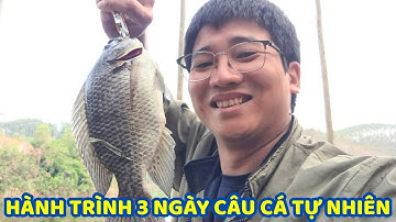[Fishing] Hành trình 3 ngày dã ngoại câu cá tự nhiên Núi Nỉ | Nhật ký không ngày tháng #3 SGV Team