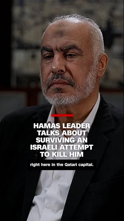Hamas leader talks about surviving an Israeli attempt to kill him