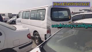 JN6AE54S59X018445 Nissan Urvan 2009